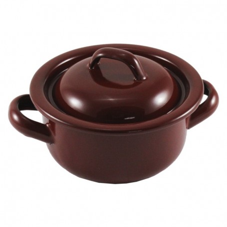 Comprar Cacerola Esmalte Marron 45 Cm  Wurko 119264 al Mejor Precio