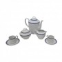 Comprar Cafe 27 Piezas Aloia Elegance Azul Juego Santa Clara 322015 al Mejor Precio