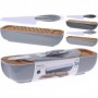 Comprar Caja + Tabla Bambu + Cuchillo Pan 40 Cm  Excellent 24020 al Mejor Precio