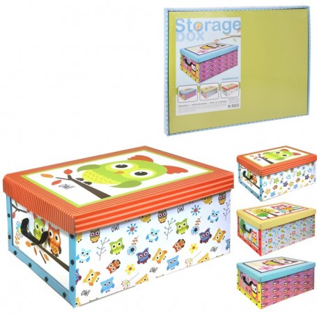 Comprar Caja Carton Buhos 49X39X24 Cm  Storage 31139 al Mejor Precio