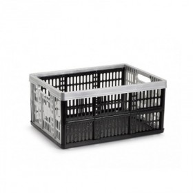 Comprar Caja Plegable 32L 48X35X23 Cm Plata  Plasticforte 35270 al Mejor Precio