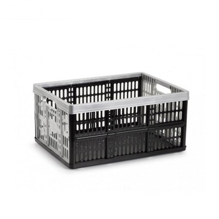Comprar Caja Plegable 32L 48X35X23 Cm Plata  Plasticforte 35270 al Mejor Precio