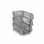 Comprar Cajon Apilable 38X28X15 Cm Plata  Plasticforte 35097 al Mejor Precio
