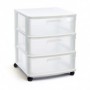 Comprar Cajonera Sena 3 Cajones Ruedas Blanca  Plasticforte 35275 al Mejor Precio
