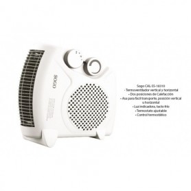 Comprar Calefactor Horizontal/Vertical 2000W 18310  Sogo 140613 al Mejor Precio