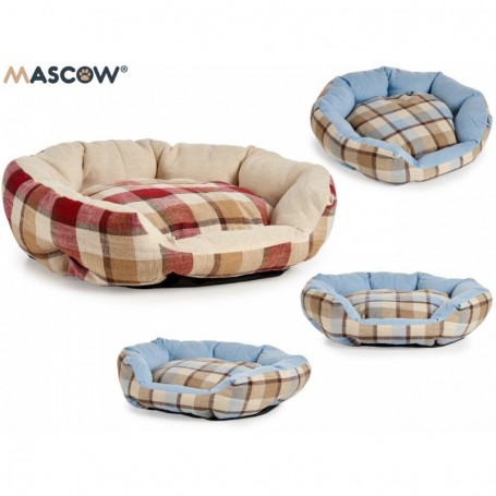 Comprar Cama Mascotas Cuadros Oval Surtida  Mascow 210067 al Mejor Precio