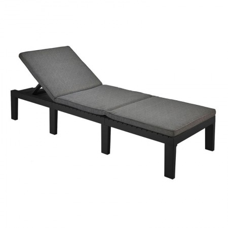 Comprar Cama Resina Haiti Antracita + Cojin  Progarden 206590 al Mejor Precio