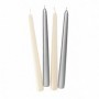 Comprar Canasta 12 Velas Navidad Blanco/Plata  Importacion 25019 al Mejor Precio