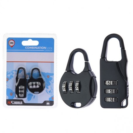Comprar Candados Combinacion  Blister 2 Importacion 201107 al Mejor Precio