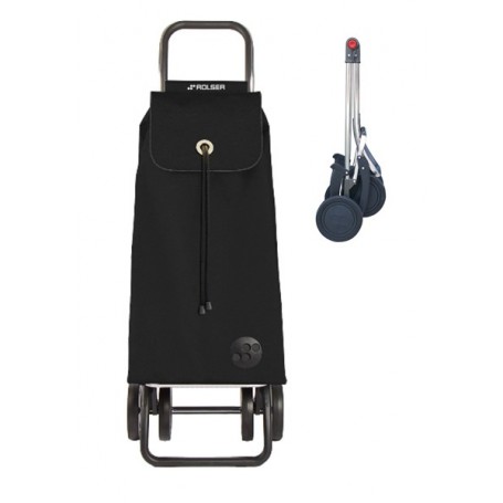 Comprar Carro Compra Imax Mf Logic 2+2 Negro  Rolser 84216 al Mejor Precio