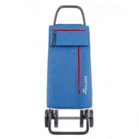 Comprar Carro Compra Wallaby Tweed 4 Azul  Rolser 84350 al Mejor Precio