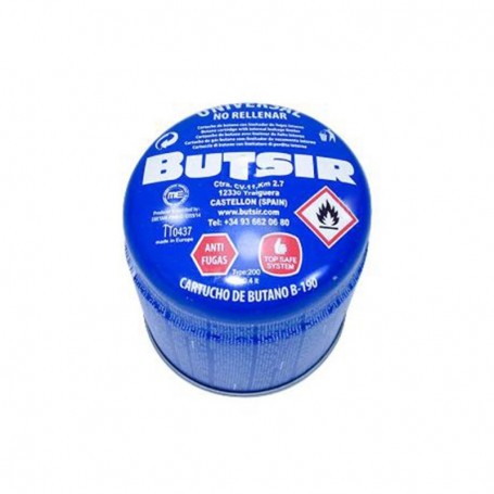 Comprar Cartucho Gas 190 Grs Valvula  Butsir 228508 al Mejor Precio