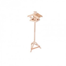 Comprar Casa Pajaros Con Pedestal Pino  Importacion 143514 al Mejor Precio