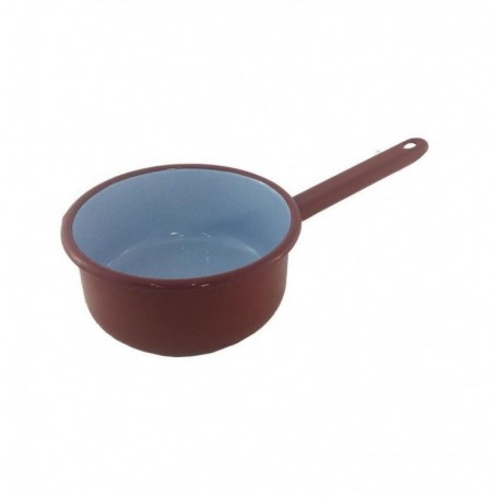 Comprar Cazo Esmalte Marron Recto 16 Cm  Wurko 119271 al Mejor Precio