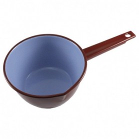 Comprar Cazo Esmalte Marron Recto 18 Cm  Wurko 119272 al Mejor Precio