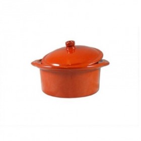 Comprar Cazuela + Tapa Barro 3,5 L 27X11 Cm  V.Arcos 257964 al Mejor Precio