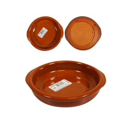 Comprar Cazuela Barro Redonda Asas 14 Cm   V.Arcos 257939 al Mejor Precio