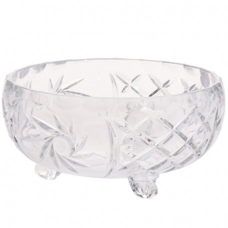 Comprar Centro Mesa Cristal Pies 24 Cm  Importacion 20407 al Mejor Precio