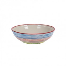 Comprar Centro Mesa Loza Rayas 38X11 Cm  Importacion 257064 al Mejor Precio
