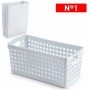 Comprar Cesta Atlas N1 13X29 Cm Blanca  Plasticforte 35284 al Mejor Precio