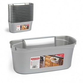 Comprar Cesta Colgar Cocina Plata  Plasticforte 35164 al Mejor Precio