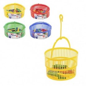 Comprar Cesta Extensible + 24 Pinzas  Plasticforte 35158 al Mejor Precio