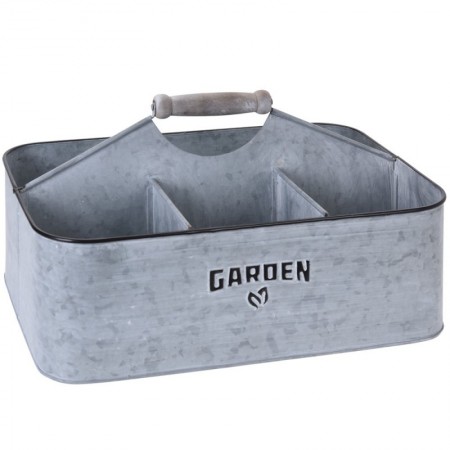 Comprar Cesta Macetero Zinc 35,5X24,5 Cm  Importacion 143989 al Mejor Precio