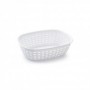 Comprar Cesta Panera Rattan Blanca  Plasticforte 35135 al Mejor Precio