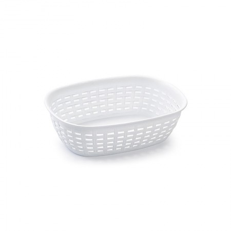 Comprar Cesta Panera Rattan Blanca  Plasticforte 35135 al Mejor Precio