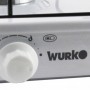 Comprar Cocina Gas 2 Fuegos Quemador Esmalte 58X30 Cm  Wurko 27031 al Mejor Precio