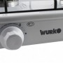 Comprar Cocina Gas 3 Fuegos Quemador Esmalte 58X30 Cm  Wurko 27032 al Mejor Precio