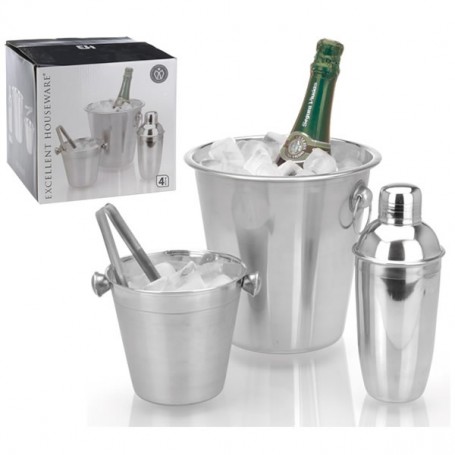 Comprar Coctel Inoxidable 4 Piezas Juego Excellent 172005 al Mejor Precio