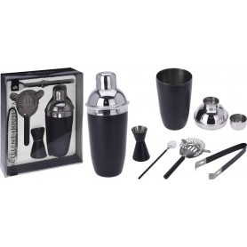Comprar Coctel Negro Inoxidable 5 Piezas Juego Excellent 172027 al Mejor Precio