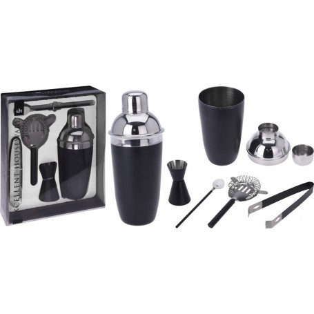 Comprar Coctel Negro Inoxidable 5 Piezas Juego Excellent 172027 al Mejor Precio