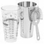 Comprar Coctel Vaso Vidrio 3 Piezas Juego Excellent 19110 al Mejor Precio