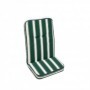 Comprar Cojin Sillon Posiciones Raya Verde 120X45X3 Cm  Anjosa 209030 al Mejor Precio