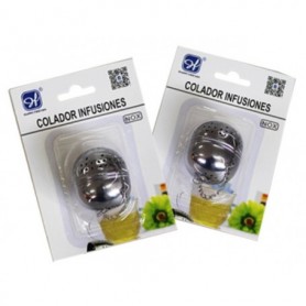 Comprar Colador Infusiones Bola Inoxidable Blister Happyfriends 30086 al Mejor Precio