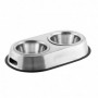 Comprar Comedero Doble Inoxidable  Importacion 210042 al Mejor Precio