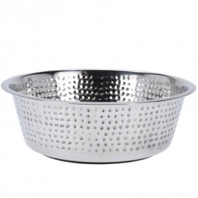 Comprar Comedero Inoxidable Puntos 21 Cm  Importacion 210036 al Mejor Precio