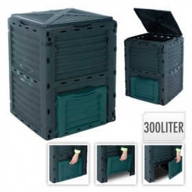 Comprar Compostador 300 L Gris  Progarden 143844 al Mejor Precio