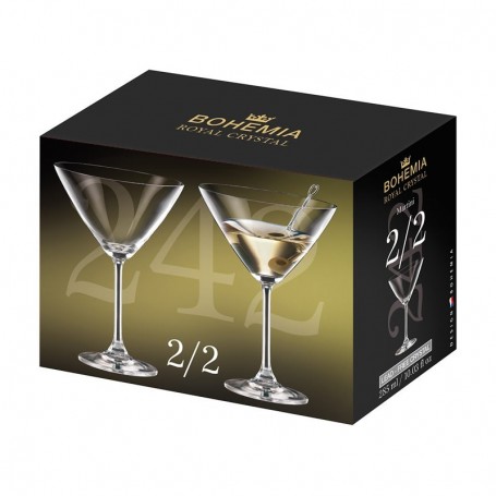 Comprar Copas Martini 285 Ml Estuche 2 Bohemia 101437 al Mejor Precio