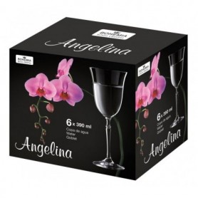 Comprar Copas Vino 390 Ml Angelina Caja 6 Bohemia 101453 al Mejor Precio