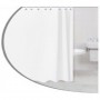 Comprar Cortina Baño Eva 180X180 Blanca  Happyfriends 30166 al Mejor Precio
