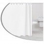 Comprar Cortina Baño Eva 180X180 Blanca  Happyfriends 30166 al Mejor Precio