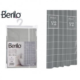 Comprar Cortina Baño Natural 180X180 Cm  Berilo 15063 al Mejor Precio