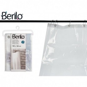 Comprar Cortina Baño Transparente 180 Cm 30515  Berilo 15060 al Mejor Precio
