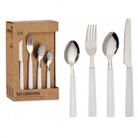 Comprar Cuberteria 4 Servicios 16 Piezas Blanca  Arteregal 15091 al Mejor Precio
