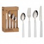 Comprar Cuberteria 4 Servicios 16 Piezas Blanca  Arteregal 15091 al Mejor Precio
