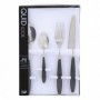 Comprar Cuberteria Black Look 24 Piezas  Quid 1597 al Mejor Precio