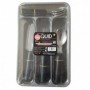 Comprar Cuberteria Mango Negro + Bandeja 24 Piezas  Quid 1551 al Mejor Precio